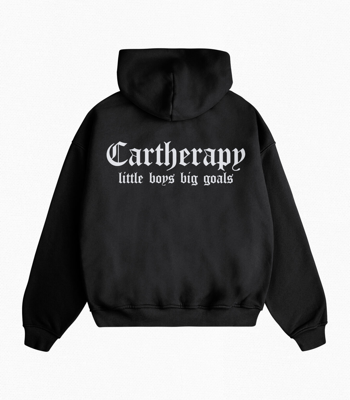 Czarne hoodie_tył